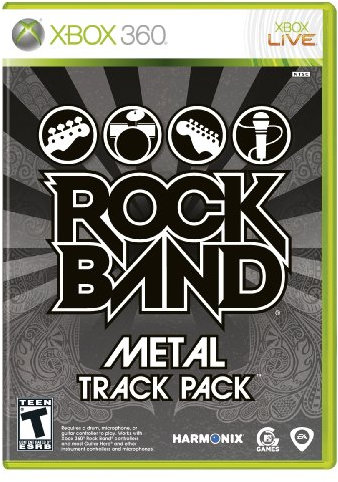 Rock Band Metal Track Pack