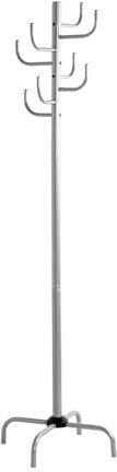 HAKU Möbel Garderobenständer alu, Metall - Maße: H 180 cm x Ø 37 cm, Style: Modern