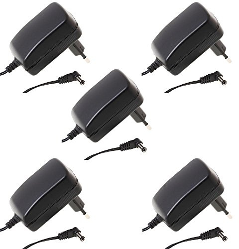 Gigaset N720/N870 PSU EU - Netzteil - kompatibel zu Gigaset N720 / N870 - 5 Stück, schwarz