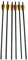 12x Pfeile 30 Zoll für Compound / Recurve Bogen - Aluminium