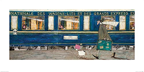 Sam Toft Kunstdrucke, Papier, Mehrfarbig, 50 x 100 cm