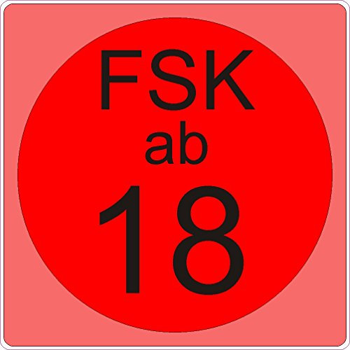 1 x Aufkleber FSK ab 18 Sticker Shocker Horror Autoaufkleber Tuning Fun Dub