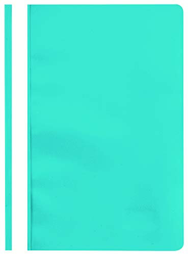 25 Schnellhefter PP Kunststoff Hefter mint