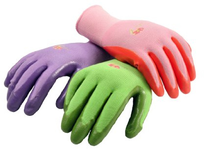 6 Pairs Women Gardening Gloves with Micro-Foam Coating - Garden Gloves Texture Grip - Working Gloves For Weeding, Digging, Raking and Pruning, Large, Assorted color