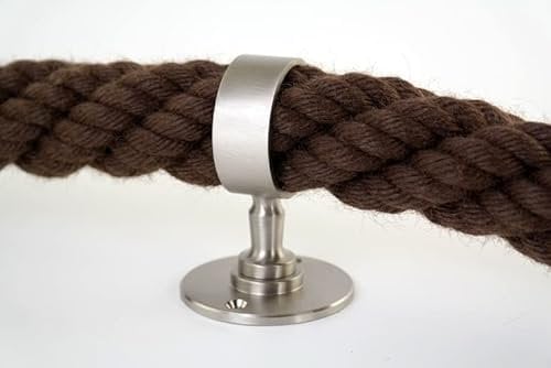 Gepotex Support en nickel pour corde de rampe 40 mm