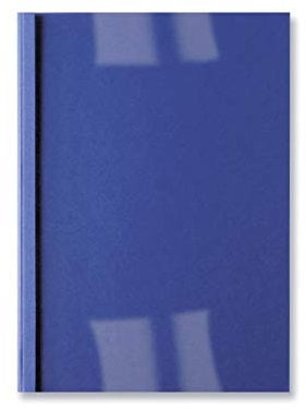 GBC LeatherGrain Thermo-Bindemappen, 100 Stück, A4, königsblau, 1.5mm