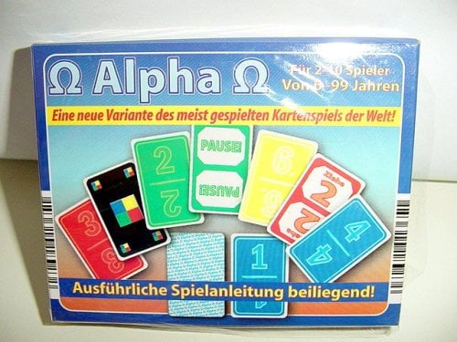 Uno Alpha Kartenspiel Neue Variante des Klassikers