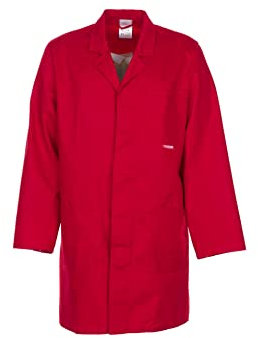 Planam BW 290 Herren Berufsmantel mittelrot Modell 0136 Größe 24