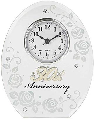 Shudehill Uhr 30. Hochzeitstag, 17 cm x 13 cm.