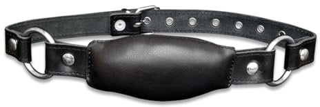 XXdreamSToys Flacher Leder-Mund-Knebel