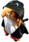 Seruna Pinguin-Kostüm, An67 74-98, Umhang für Baby Babies Klein-Kind, Pinguine Vogel Kostüm-e Fasching Karneval Kleinkinder-Karnevalskostüme Faschingskostüme