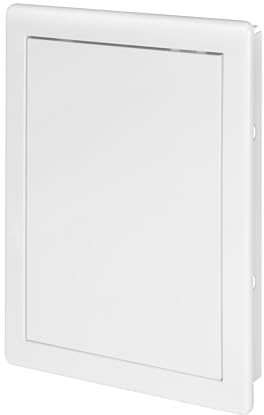 Access Panel White ABS Plastic