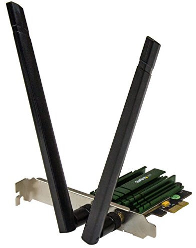 Startech.Com Scheda di Rete Ethernet PCI Express Ac1200, PCie 802.11Ac Scheda Wifi 2.4 / 5 Ghz a Doppia Banda, Adatattore di Rete