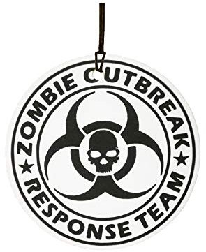 Ali Air Freshener Zombie Outbreak Response Team/Halloween Auto Lufterfrischer