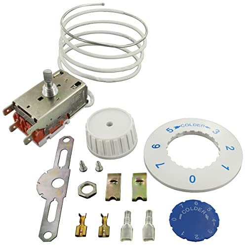 Paxanpax 53-UN-10 - Kit de termostato universal para refrigerador VC1, color plateado