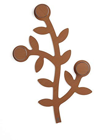 Foppapedretti Appendialbero Appendiabiti da parete, Noce