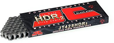 JT Ritzel jtc428hdr126sl Steel 126-link Heavy Duty Drive Kette (428 HDR)