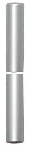 SFS 936052, 2 Köpfe für Scheide - DIM, 15 mm, leichtes, matt verchromtes Aluminium, Höhe Band: 92 mm