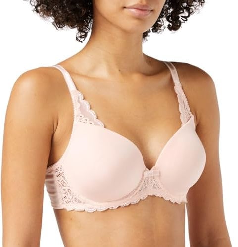 Triumph Womens Amourette Spotlight Whp X Everyday Bra, Orange Highlight, 34DD UK