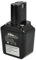 vhbw 1x batteria compatibile con Bosch GSS 9,6 VES utensile elettrico (2100 mAh, NiMH, 9,6 V)