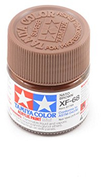 Tamiya Acrylic Mini XF-68 XF68 NATO Brown