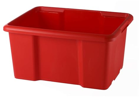 Sundis Aufbewahrungsbox, Plastik, Rot, 45.5x36.5x23 cm