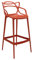 Kartell Masters Stool Hocker, Orange Rost, H.75