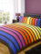 Rapport Soho Bettbezug-Set, Schwarz, Mehrfarbig, Einzelbett