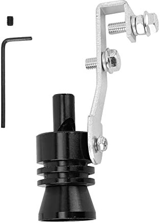Tubo Escape Silbato, Turbo Sound Silbato, Escape Tubo Turbo Silbato, Aluminio Turbo Silbato, Aplicar para Modificación del Coche Escape Flauta Motocicleta Poste Trasero Sonido de Escape Cambiado