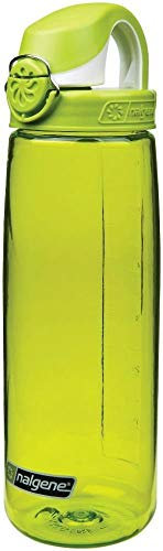 Nalgene OTF On The Fly Bottle - Spring Green, 700ml /0.7L Reusable Eco Friendly Everyday Water Liquid Juice Vessel Flask Container Storage Gym Desk Office Cycling Cycle Bicycle Biking Bike Hydration Hydrate Tritan Hiking Hike BPA Free Leakproof