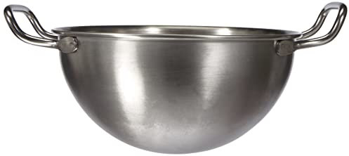 Pentole Agnelli Linea Acciaio Bastardella con 2 Pentola, Argento, 22 cm