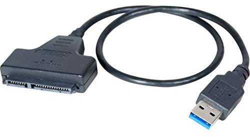 CONECTICPLUS Adaptateur USB 3.0 vers SATA pour SSD/HDD 2.5' - Auto alimenté
