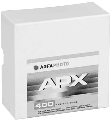 AGFAPHOTO - 6FR400 - APX 400 Professional - Pellicule Photo Noir et Blanc - 1 Pack de 4