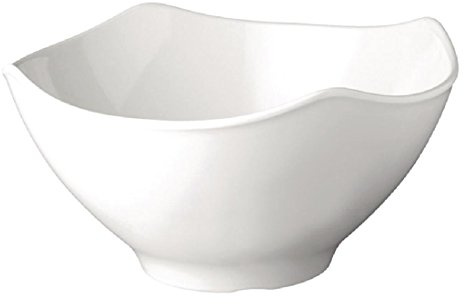 APS 83788 Schale GLOBAL BUFFET, 32 x 32 cm, Höhe 16,5 cm, 4,5 Liter, Melamin, weiß