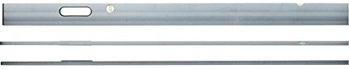 Stabila Richtscheit Type AL-2L-2G, 200 cm: mit 1 Horizontal-Libelle, 1 Vertikal-Libelle und 2 Grifföffnungen, Multicolor