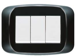AVE PLACCA BANQ.TECNOP. 3M. Nero Lucido
