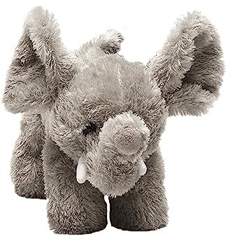 Wild Republic Hug'ems Plüschtier, Kuscheltier, Baby Elefant 18cm
