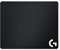 Logitech G640 Gaming Mauspad aus Stoff, 460x400 mm, 3mm flaches Profil, Geringe Oberflächenreibung, Gleichmäßige Oberflächenstruktur, Gummiunterlage, Zusammenrollbar - Schwarz