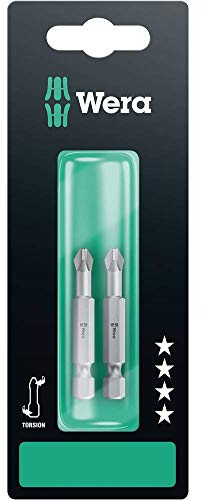 Wera Bit Torsionsform, PH 1 x 50 mm 851/4 TZ SB Bits 851/4 TZ PH 2 x PH 1x50;
