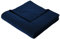 Biederlack bocasa 6421 11 61 008 Decke Cotton Pure dunkelblau ca. 150 x 200 cm 100% Baumwolle