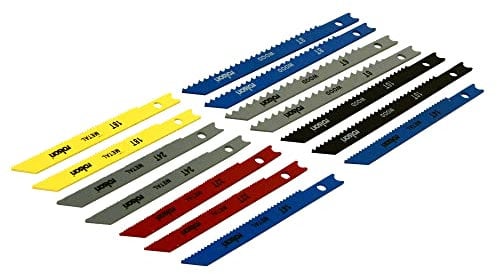 Rolson - Assortimento di lame per seghetto da traforo, 14 pezzi