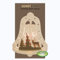 WEIGLA - Fensterbild original Erzgebirge Glocke Waldmotiv I Weihnachtsdeko Fenster I 1 Lampe I 7 W, E14 I Fensterbild Weihnachten I Weihnachtsbeleuchtung aus Holz I Fensterdeko hängend