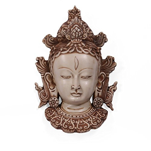 AapnoCraft Schöne Tara Buddha Wandhalterung Kunstharz Tara Buddha Wand aufhängen/Wand Maske für Wand Art Decor Feng Shui Geschenke