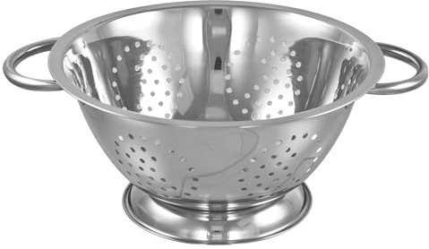 Buckingham Deep Stainless Steel Colander 5 Qt, 29 cm