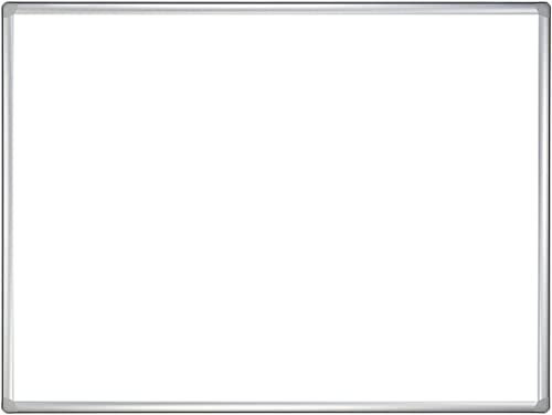 Franken SC8208 Schreibtafel Pro (magnethaftend, silbereloxierter Aluminium-Systemrahmen) 100 x 75 cm, emailliert