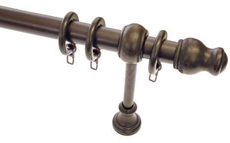 Gardinia Lugano Classic Ø 28 mm kolonial 160 cm, 160 cm - Ø 28 mm, 5636