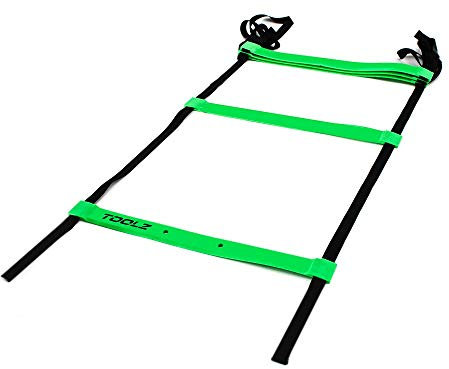 TOOLZ Power Ladder 8 m – Agility Leiter für das Koordinations- und Gleichgewichtstraining