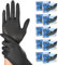 1000x Hygostar Einweghandschuhe Safe Light, Einmalhandschuhe Größe L, reißfeste Nitrilhandschuhe, puderfrei, latexfreie Gummihandschuhe, Handschuhe Einweg, Schwarz in XS, S, M, L, XL & XXL