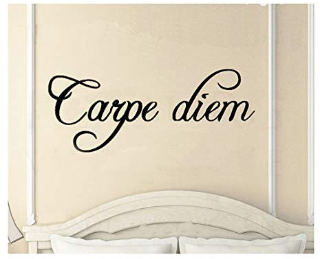 homemay PVC Wandtattoo Aufkleber Englisch Carpe Diem Bett Schlafzimmer Home Dekorative Selbstklebe Love europäischen und amerikanischen tradewallpaper91.4 cm x38.1 cm, Dumb Blonde, 91.4cm x38.1cm