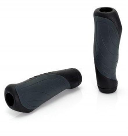 XLC Griffe Ergonomic GR-G04, schwarz/Grau, 135/92 mm